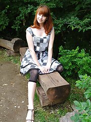 Thing is, the girl seems to be well aware of the power her pretty feet have over guys and lets face it, girls, too.